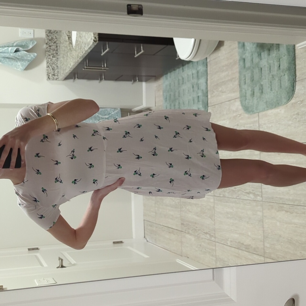 Free People Floral Mini Dress